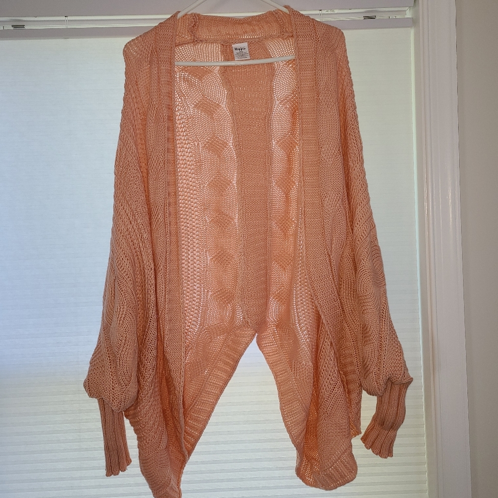 Military Hippie chunky knit cardigan